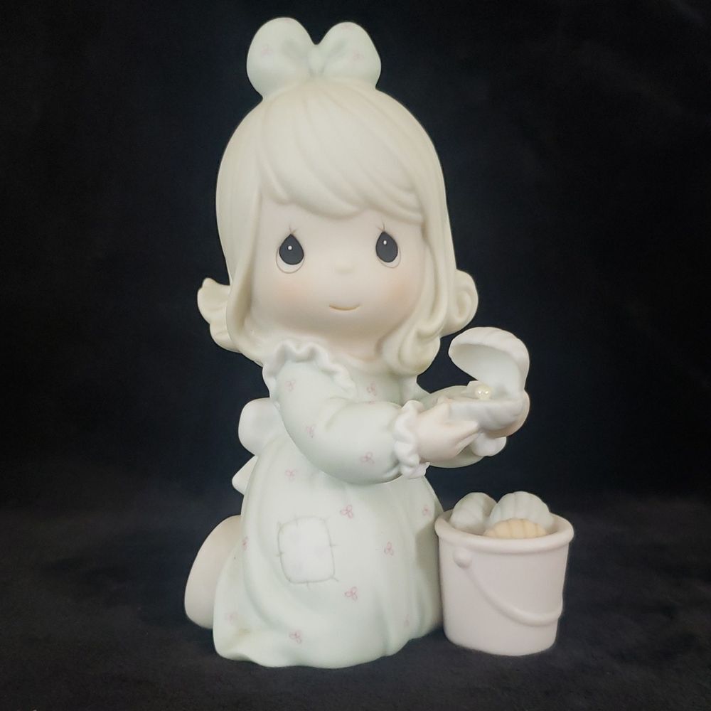 Precious Moments "It Is No Secret What God Can Do" Figurine 531111 Easter Seals